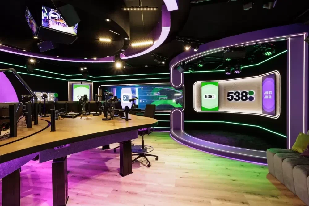 Radio-uitzendstudio